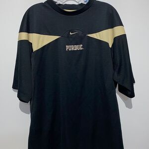 Riccardo Tisci x Nike Men's Black Dri-Fit Purdue Boilermakers Team Shirt Medium